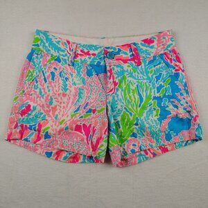 Lilly Pulitzer Lets Cha Cha Callahan Shorts Sz 0